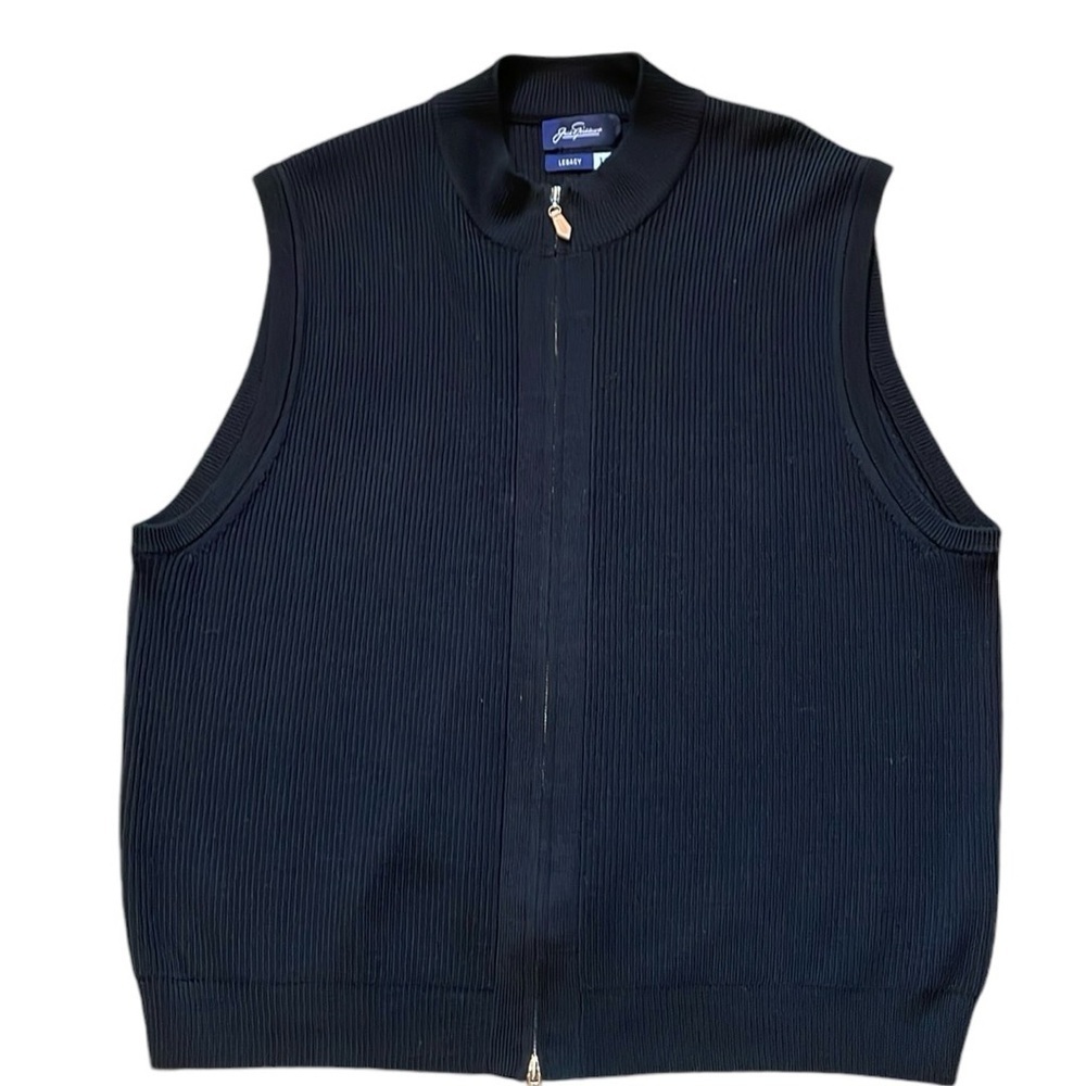 Jack Nicklaus Legacy Wool Zipper‎ Sweater Vest